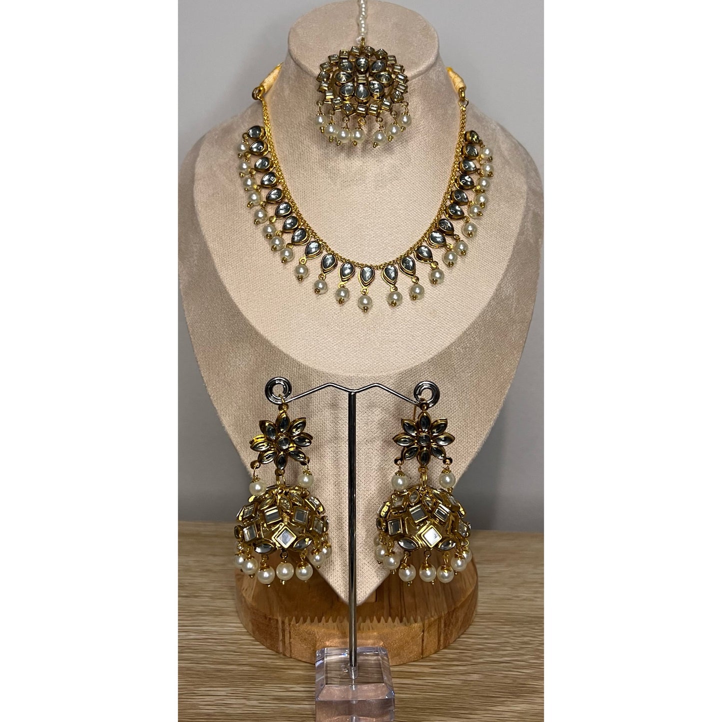 Kundan gold plated